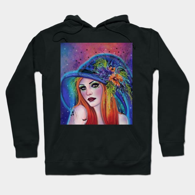 Isadore Halloween Witch By Renee Lavoie Hoodie by ReneeLLavoie